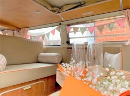 Campervan wedding hire in Portsmouth